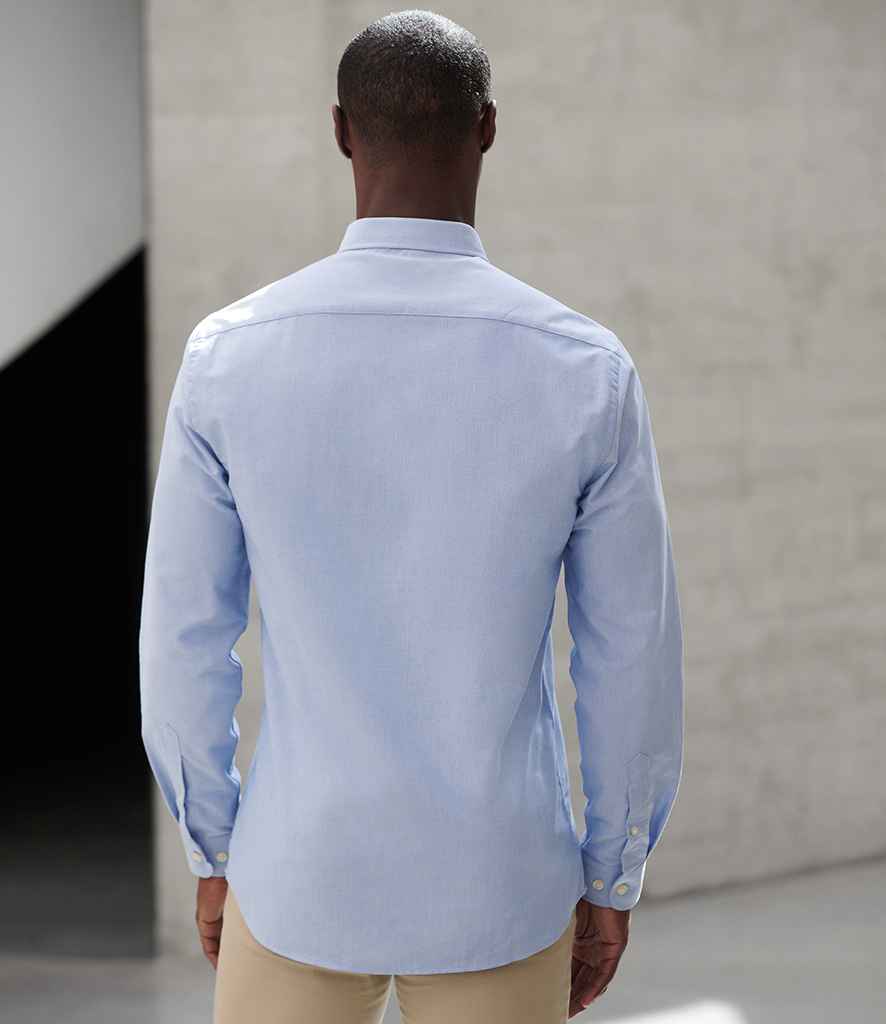 Henbury - Modern Long Sleeve Regular Fit Oxford Shirt - Pierre Francis