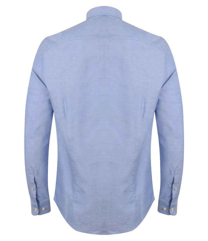 Henbury - Modern Long Sleeve Slim Fit Oxford Shirt - Pierre Francis
