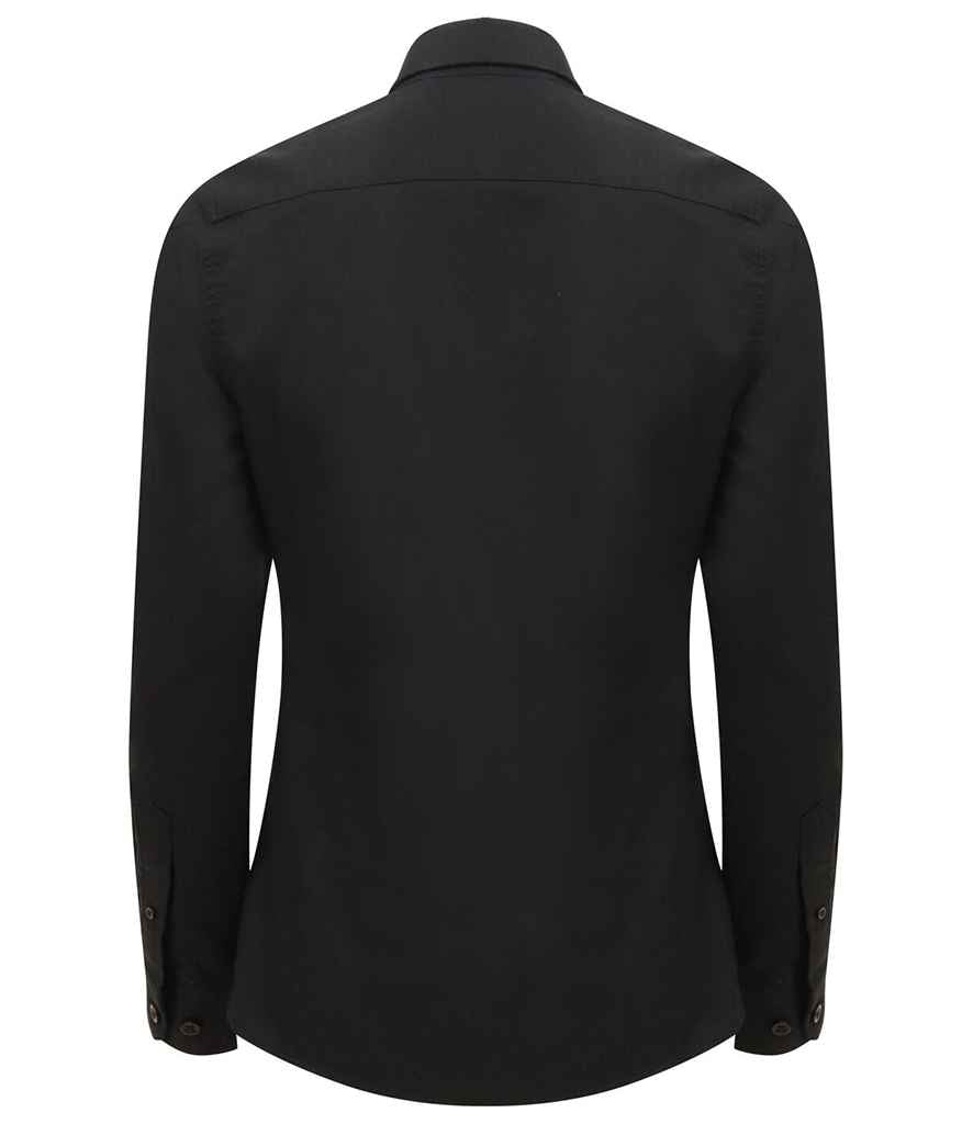 Henbury - Ladies Modern Long Sleeve Regular Fit Oxford Shirt