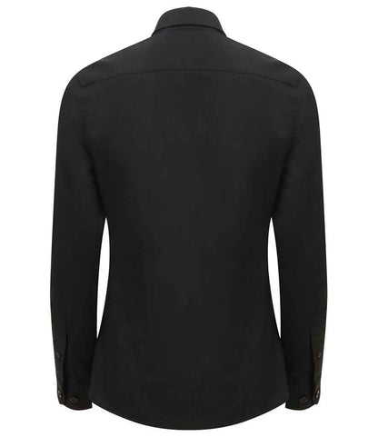 Henbury - Ladies Modern Long Sleeve Regular Fit Oxford Shirt - Pierre Francis