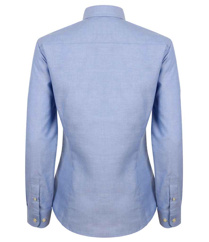 Henbury - Ladies Modern Long Sleeve Regular Fit Oxford Shirt - Pierre Francis