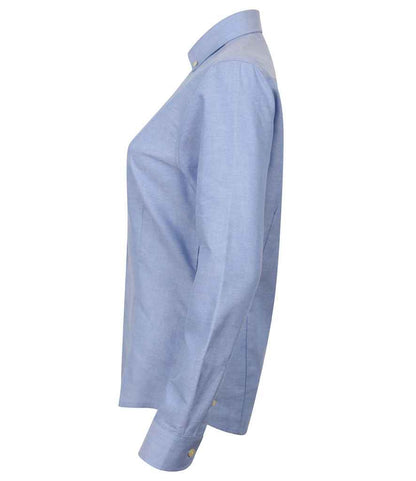 Henbury - Ladies Modern Long Sleeve Regular Fit Oxford Shirt - Pierre Francis