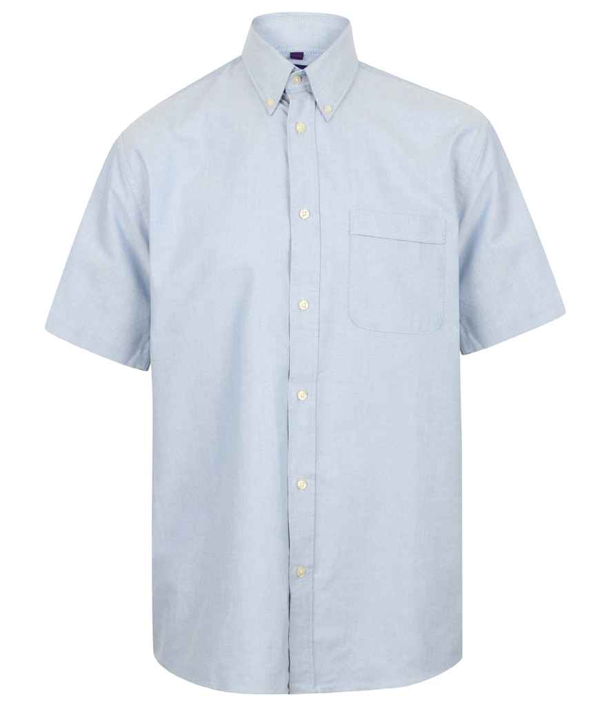 Henbury - Short Sleeve Classic Oxford Shirt