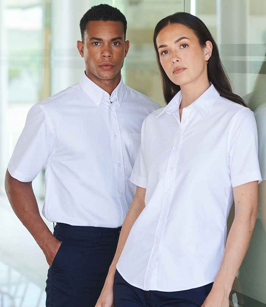 Henbury - Short Sleeve Classic Oxford Shirt - Pierre Francis
