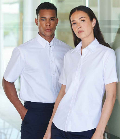 Henbury - Short Sleeve Classic Oxford Shirt - Pierre Francis