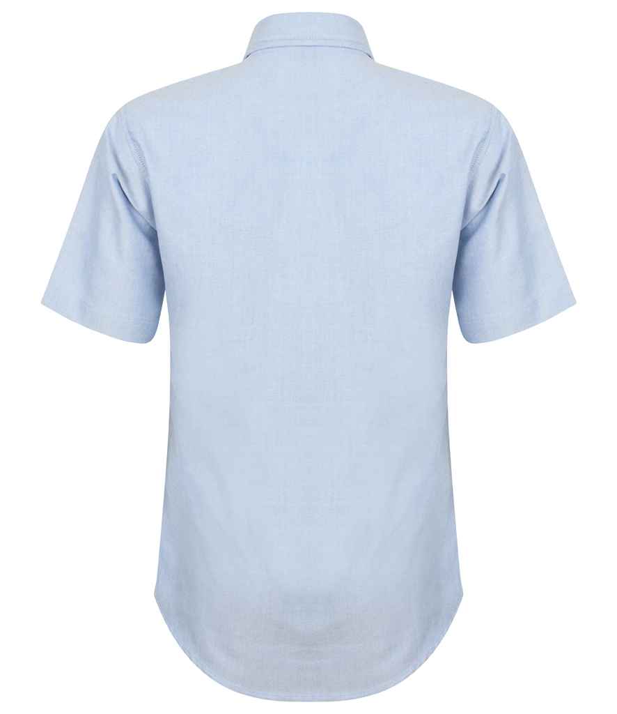 Henbury - Ladies Short Sleeve Classic Oxford Shirt - Pierre Francis