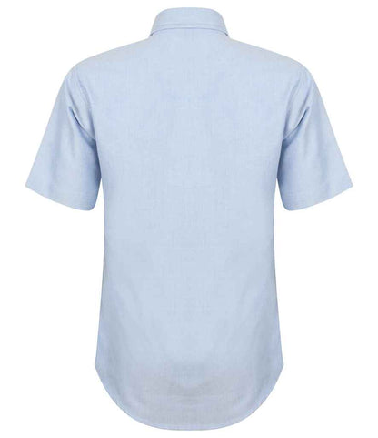 Henbury - Ladies Short Sleeve Classic Oxford Shirt - Pierre Francis
