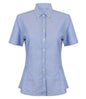 Henbury - Ladies Modern Short Sleeve Regular Fit Oxford Shirt - Pierre Francis
