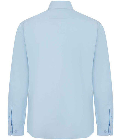 Henbury - Long Sleeved Cotton Feel Coolplus® Shirt