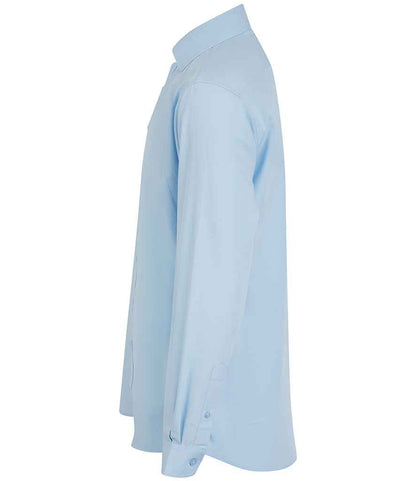 Henbury - Long Sleeved Cotton Feel Coolplus® Shirt