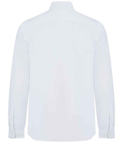 Henbury - Long Sleeved Cotton Feel Coolplus® Shirt