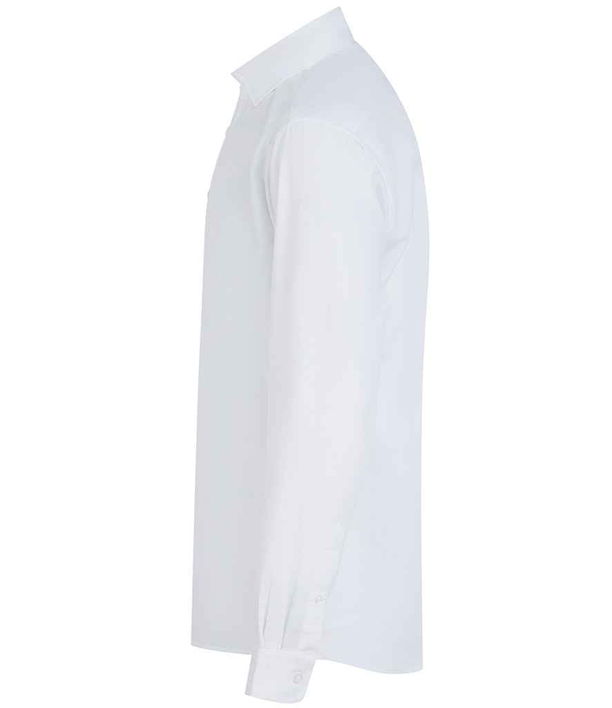 Henbury - Long Sleeved Cotton Feel Coolplus® Shirt