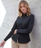 Henbury - Ladies Long Sleeved Cotton Feel Coolplus® Shirt