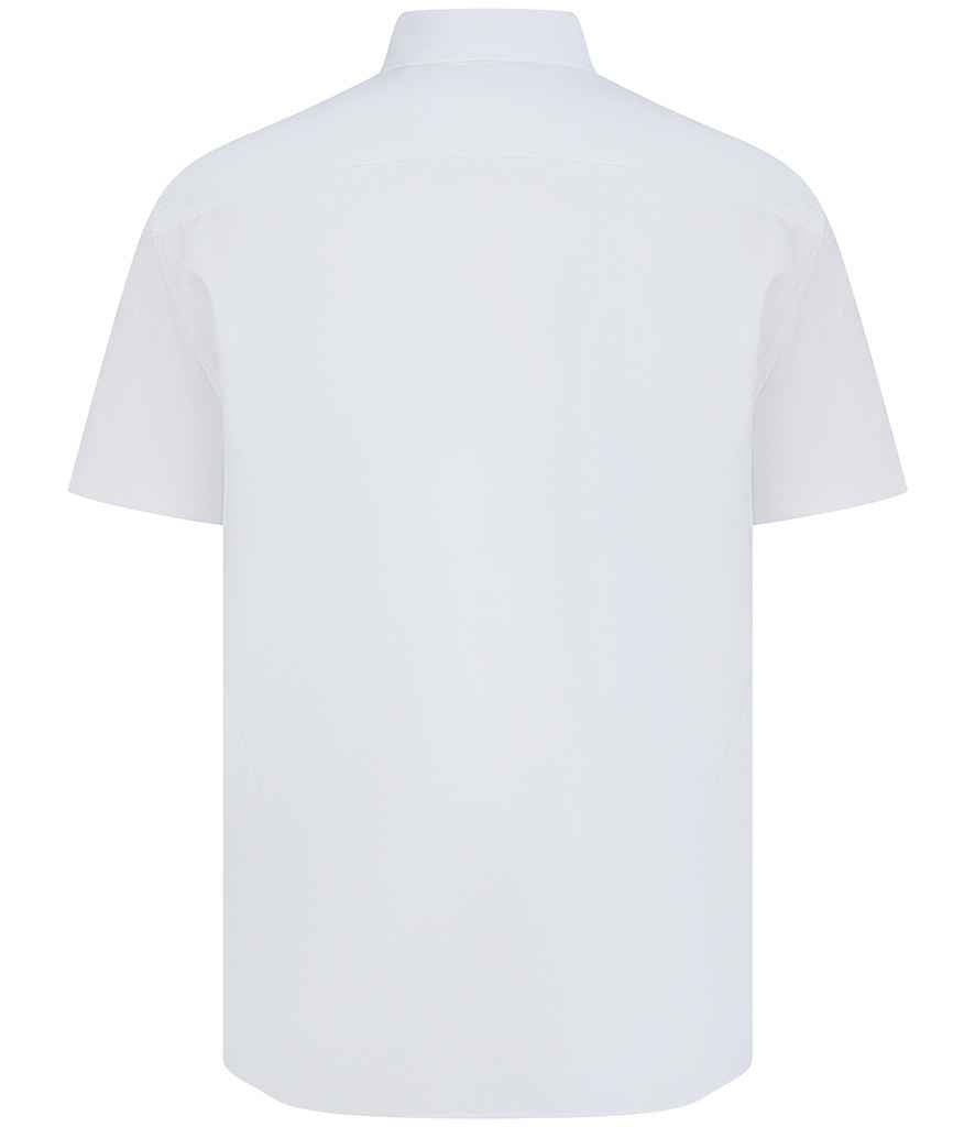 Henbury - Short Sleeved Cotton Feel Coolplus® Shirt