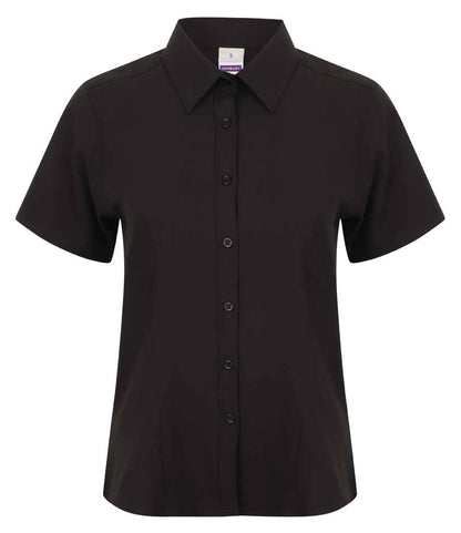 Henbury - Ladies Short Sleeve Wicking Shirt - Pierre Francis