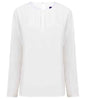 Henbury - Ladies Pleat Front Long Sleeve Blouse