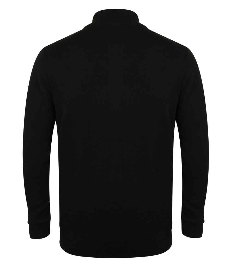 Henbury - Unisex Zip Through Cardigan