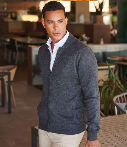 Henbury - Unisex Zip Through Cardigan - H718 GYM XXS