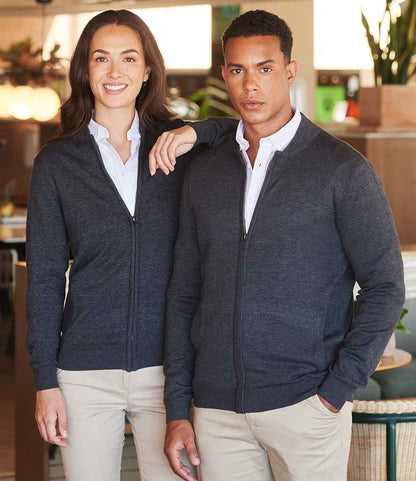 Henbury - Unisex Zip Through Cardigan - Pierre Francis