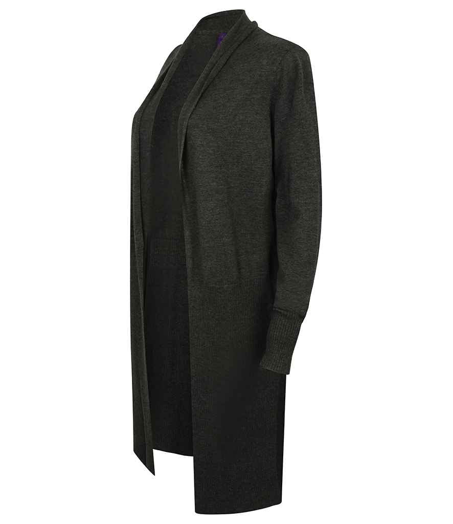 Henbury - Ladies Longline Open Cardigan - Pierre Francis