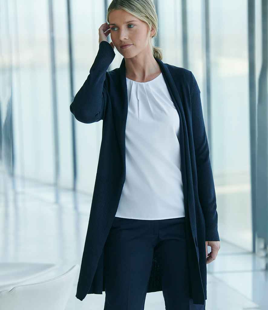 Henbury - Ladies Longline Open Cardigan - Pierre Francis