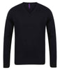 Henbury - Lightweight Cotton Acrylic V Neck Sweater - Pierre Francis