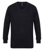 Henbury - Lightweight Cotton Acrylic V Neck Sweater - Pierre Francis