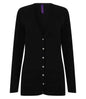 Henbury - Ladies Cotton Acrylic V Neck Cardigan - Pierre Francis