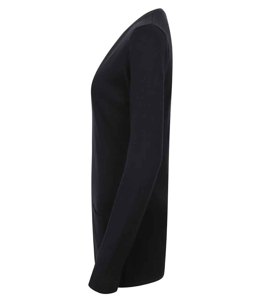Henbury - Ladies Cotton Acrylic V Neck Cardigan - Pierre Francis