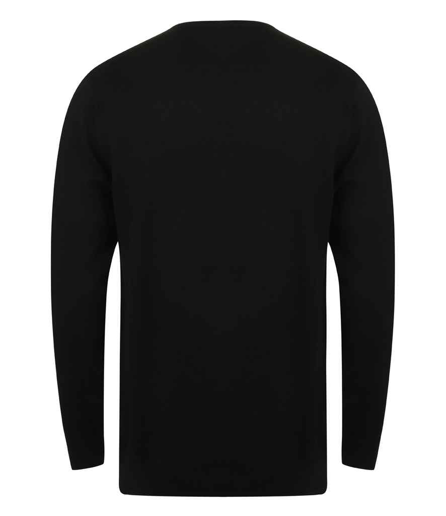 Henbury - Lightweight Cotton Acrylic Crew Neck Sweater