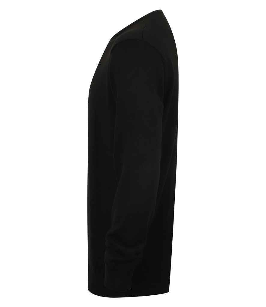 Henbury - Lightweight Cotton Acrylic Crew Neck Sweater