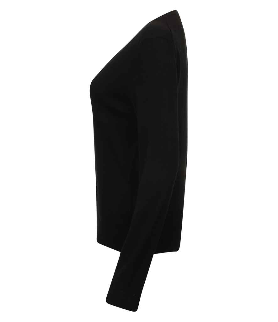 Henbury - Ladies Lightweight V Neck Cardigan
