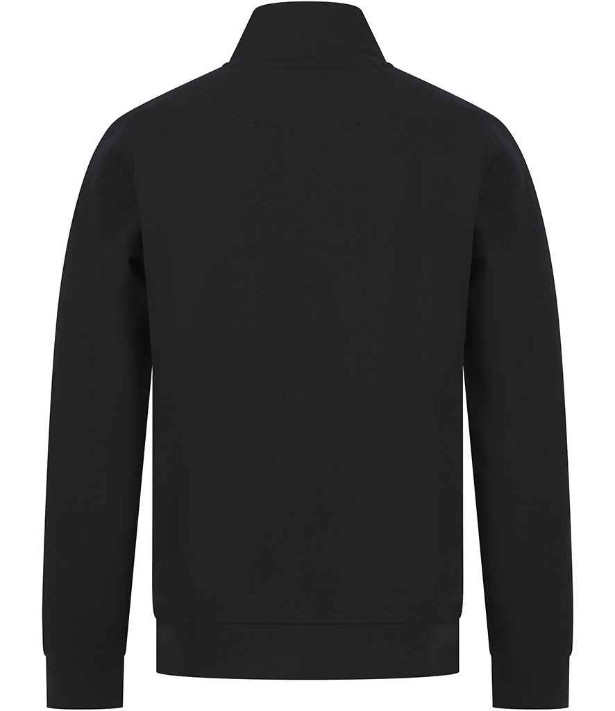 Henbury - Unisex Sustainable 1/4 Zip Sweatshirt - Pierre Francis