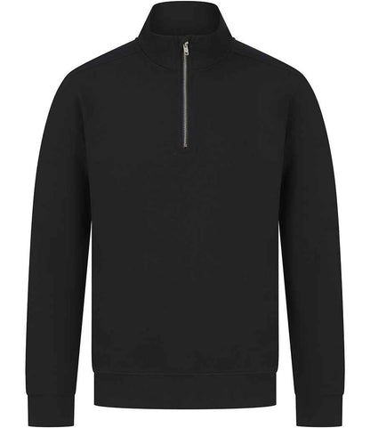 Henbury - Unisex Sustainable 1/4 Zip Sweatshirt - Pierre Francis