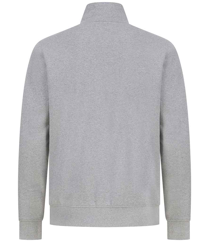 Henbury - Unisex Sustainable 1/4 Zip Sweatshirt - Pierre Francis