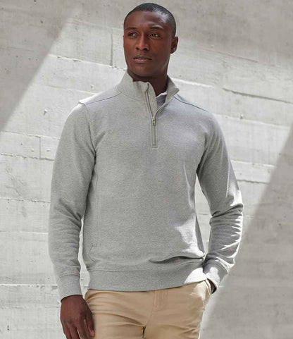 Henbury - Unisex Sustainable 1/4 Zip Sweatshirt