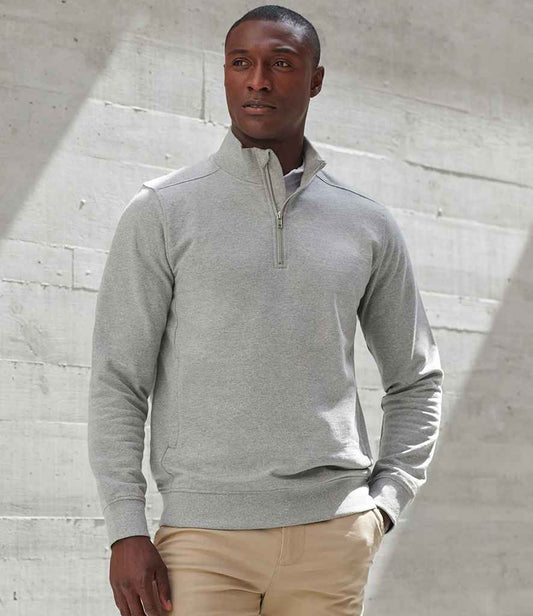 Henbury - Unisex Sustainable 1/4 Zip Sweatshirt