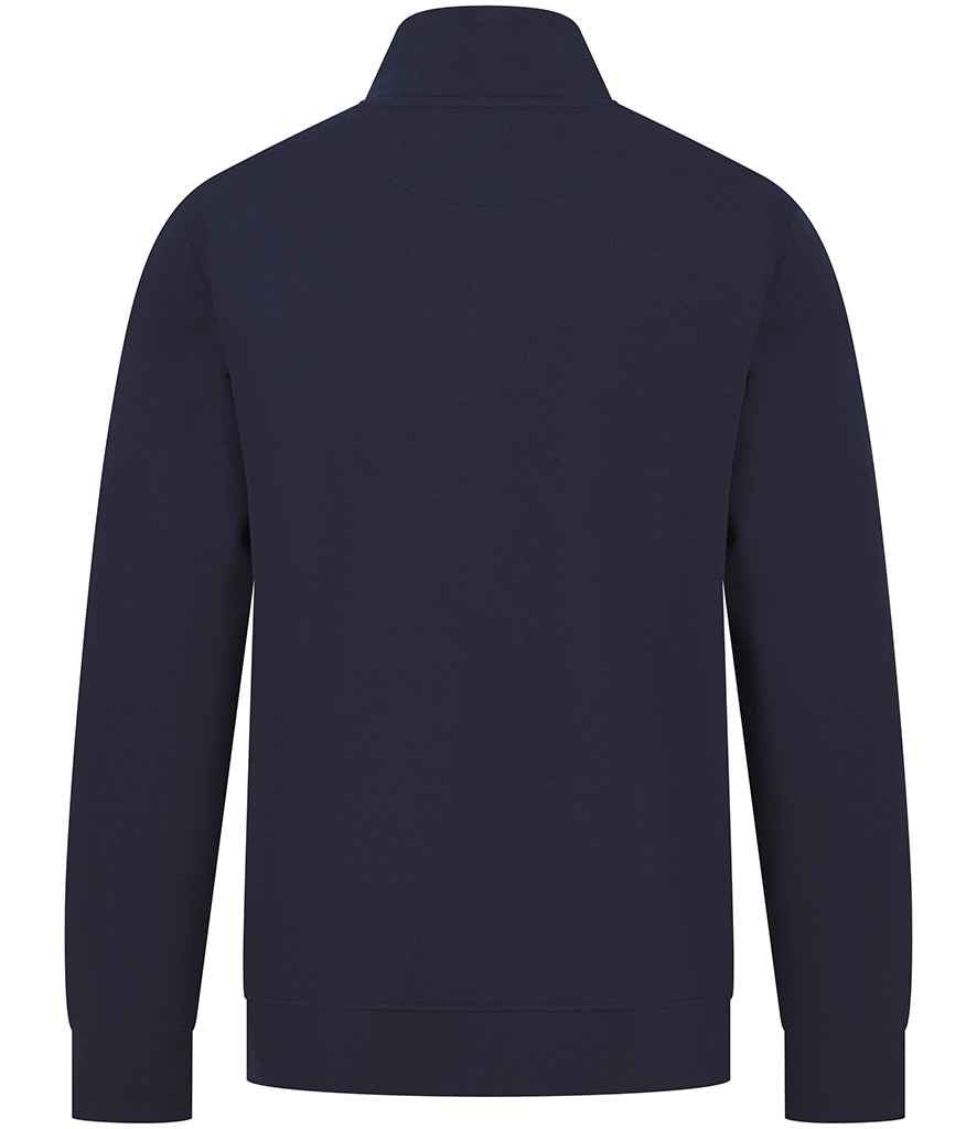 Henbury - Unisex Sustainable 1/4 Zip Sweatshirt - Pierre Francis
