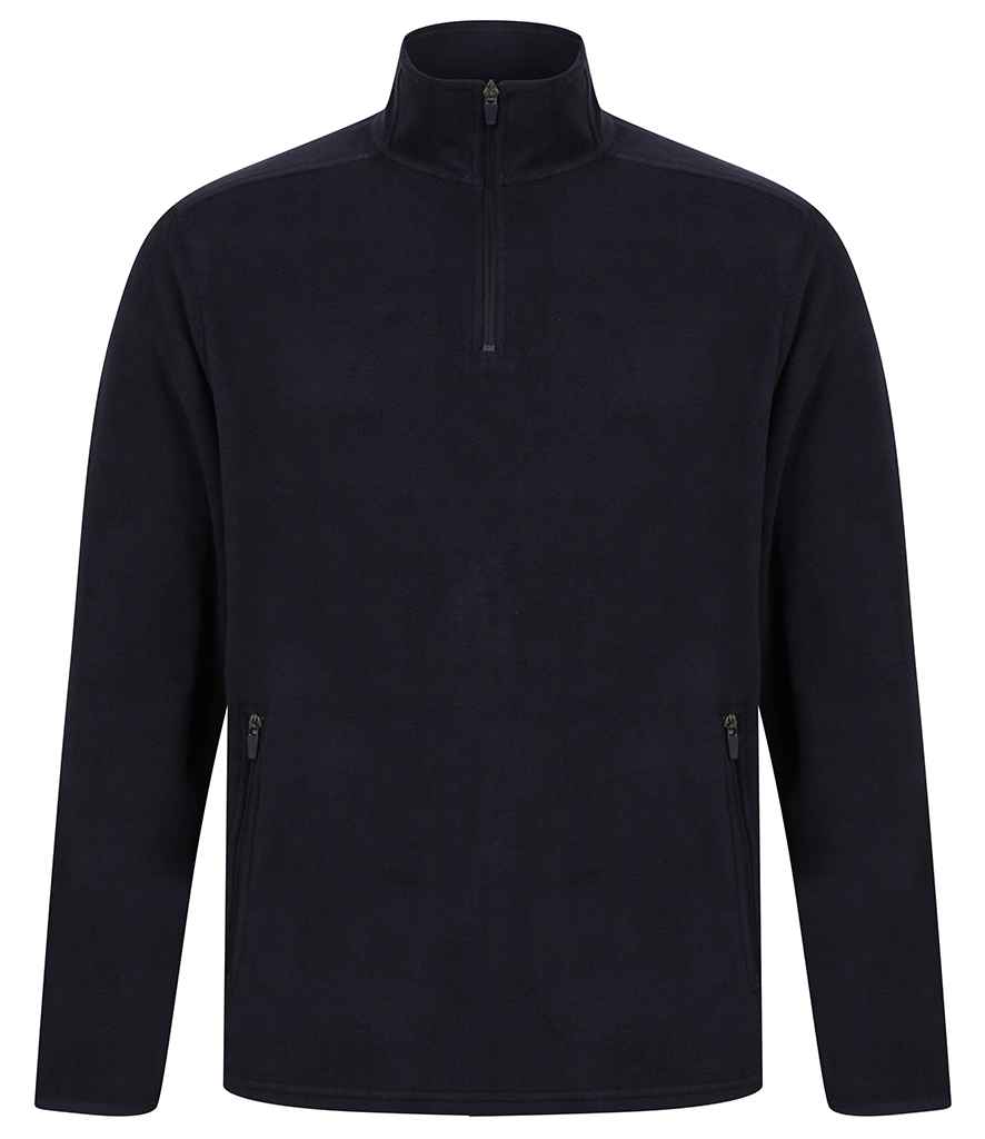 Henbury - Zip Neck Micro Fleece - Pierre Francis