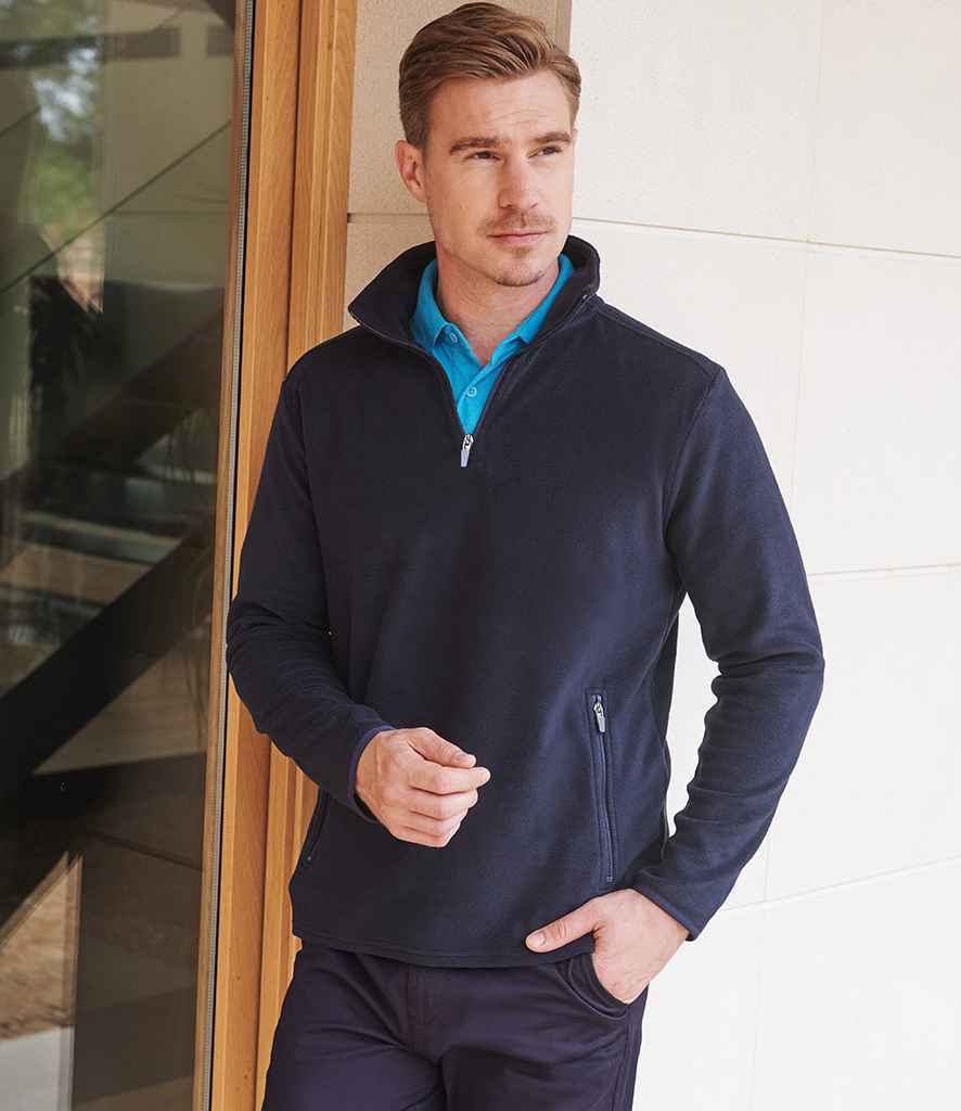 Henbury - Zip Neck Micro Fleece - Pierre Francis