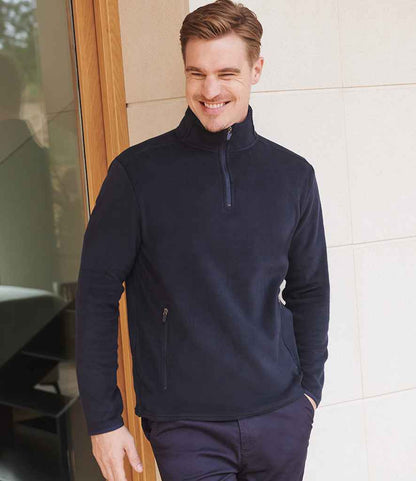 Henbury - Zip Neck Micro Fleece - Pierre Francis