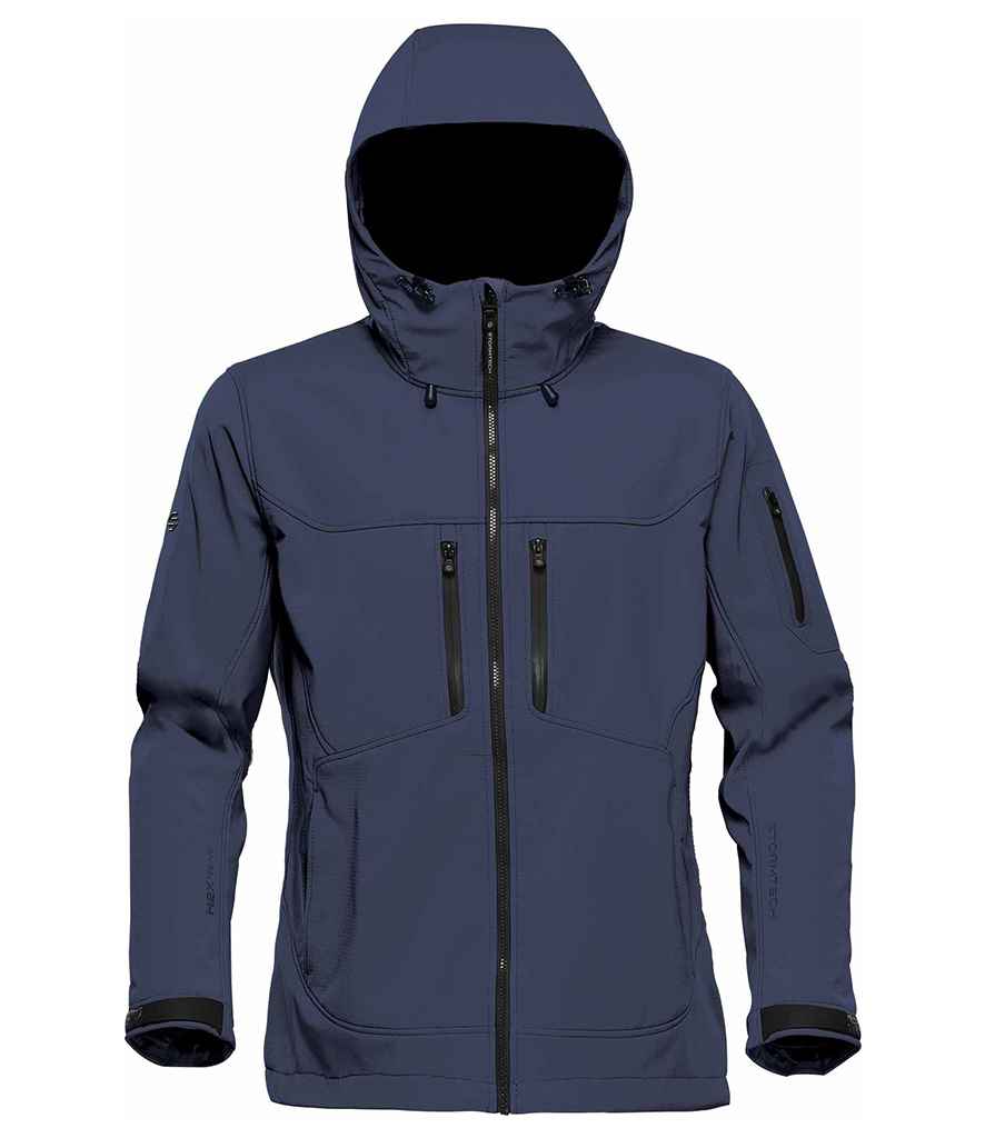 Stormtech - Ladies Epsilon 2 Hooded Soft Shell Jacket - HR1W BK/GP S
