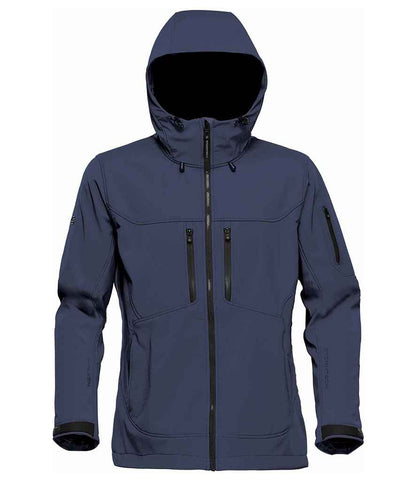 Stormtech - Ladies Epsilon 2 Hooded Soft Shell Jacket - HR1W BK/GP S