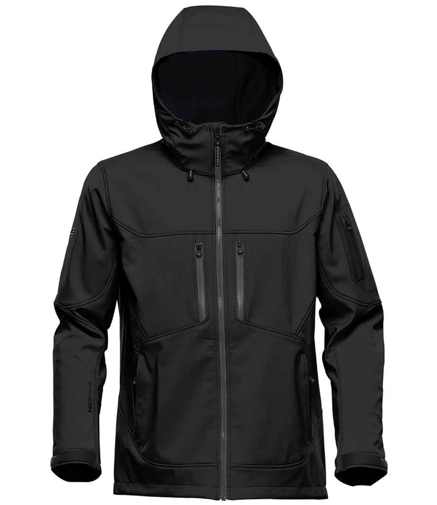 Stormtech - Epsilon 2 Hooded Soft Shell Jacket - HR1 BK/GP S