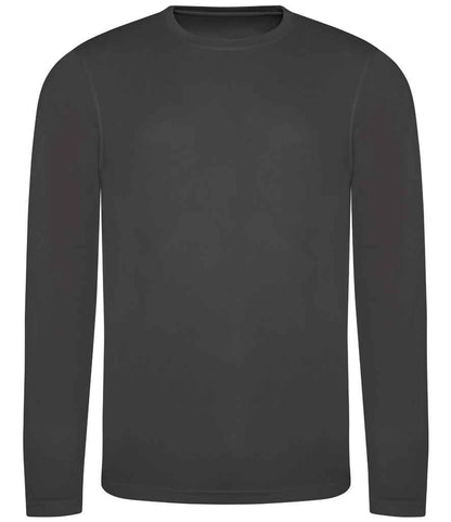 AWDis - Cool Long Sleeve Wicking T-Shirt - JC002 CHA S