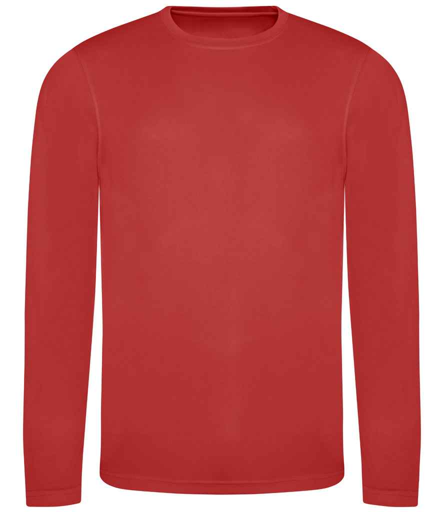 AWDis - Cool Long Sleeve Wicking T-Shirt - JC002 FIR S