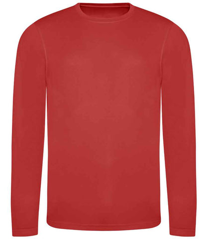 AWDis - Cool Long Sleeve Wicking T-Shirt - JC002 FIR S