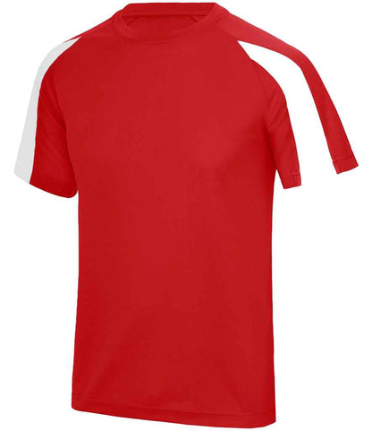 AWDis - Cool Contrast Wicking T-Shirt - JC003 FR/AW S