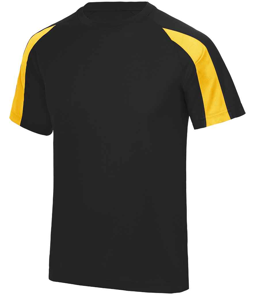 AWDis - Cool Contrast Wicking T-Shirt - JC003 JB/GO S