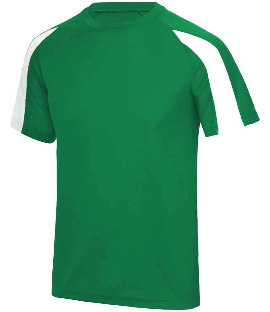 AWDis - Cool Contrast Wicking T-Shirt - JC003 KG/AW S